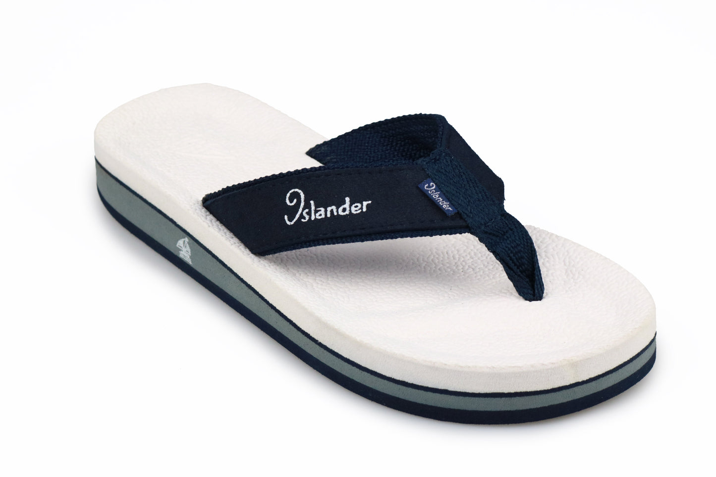 WHITE Islander Classic Flip Flops for Men and Women