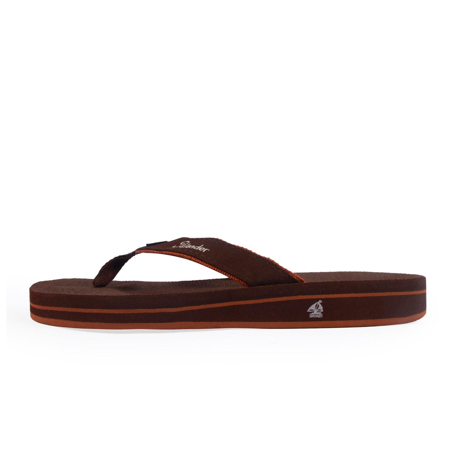 BROWN Islander Classic Flip Flops for Men and Women