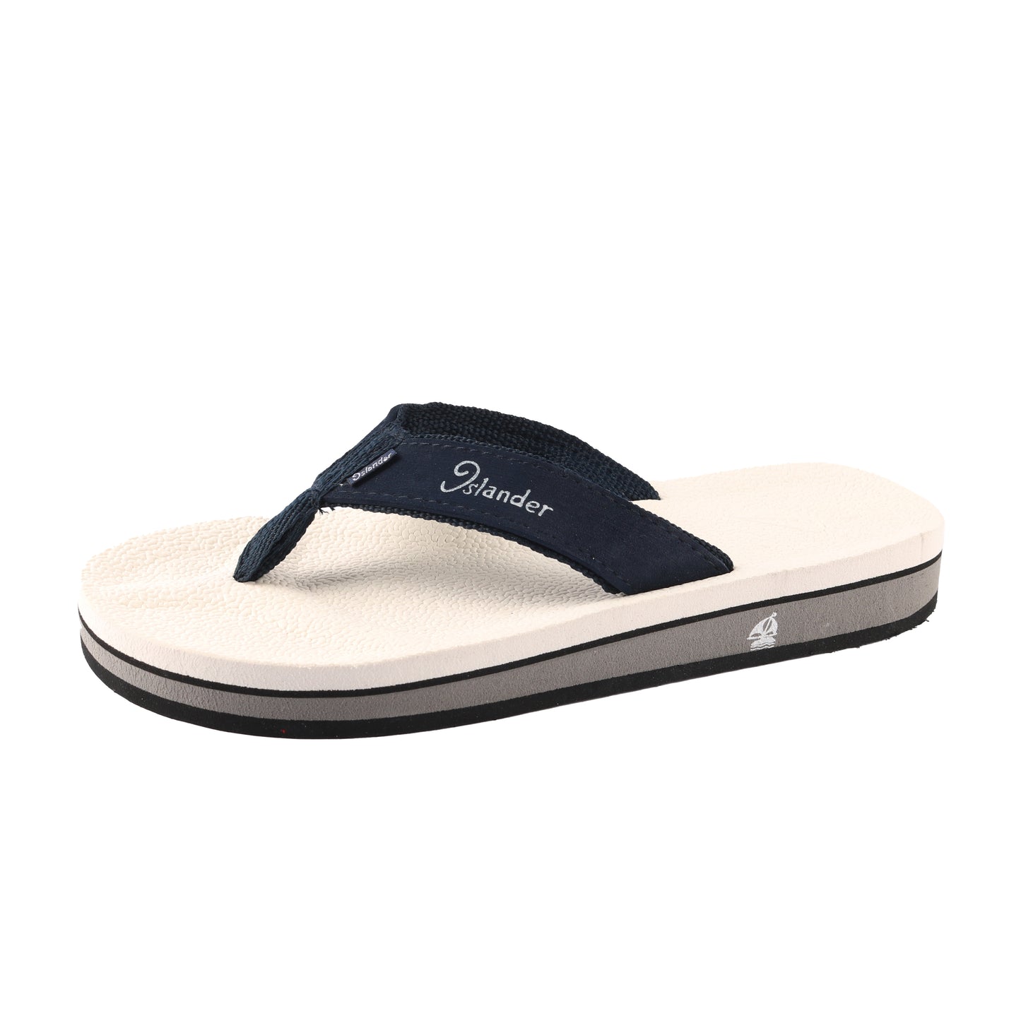 WHITE Islander Classic Flip Flops for Men and Women