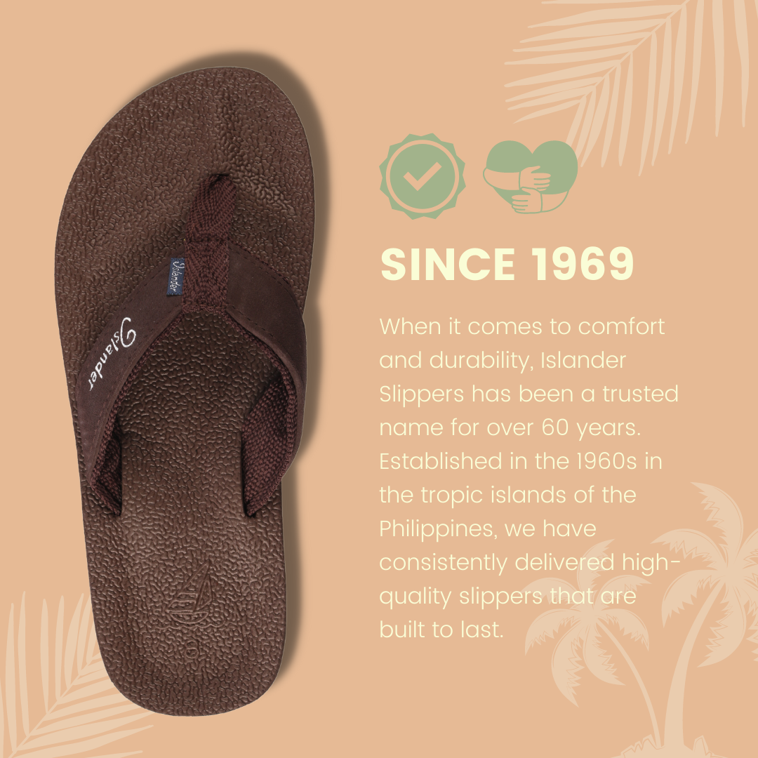 BROWN Elite Series Islander Flip Flops for Men and Women