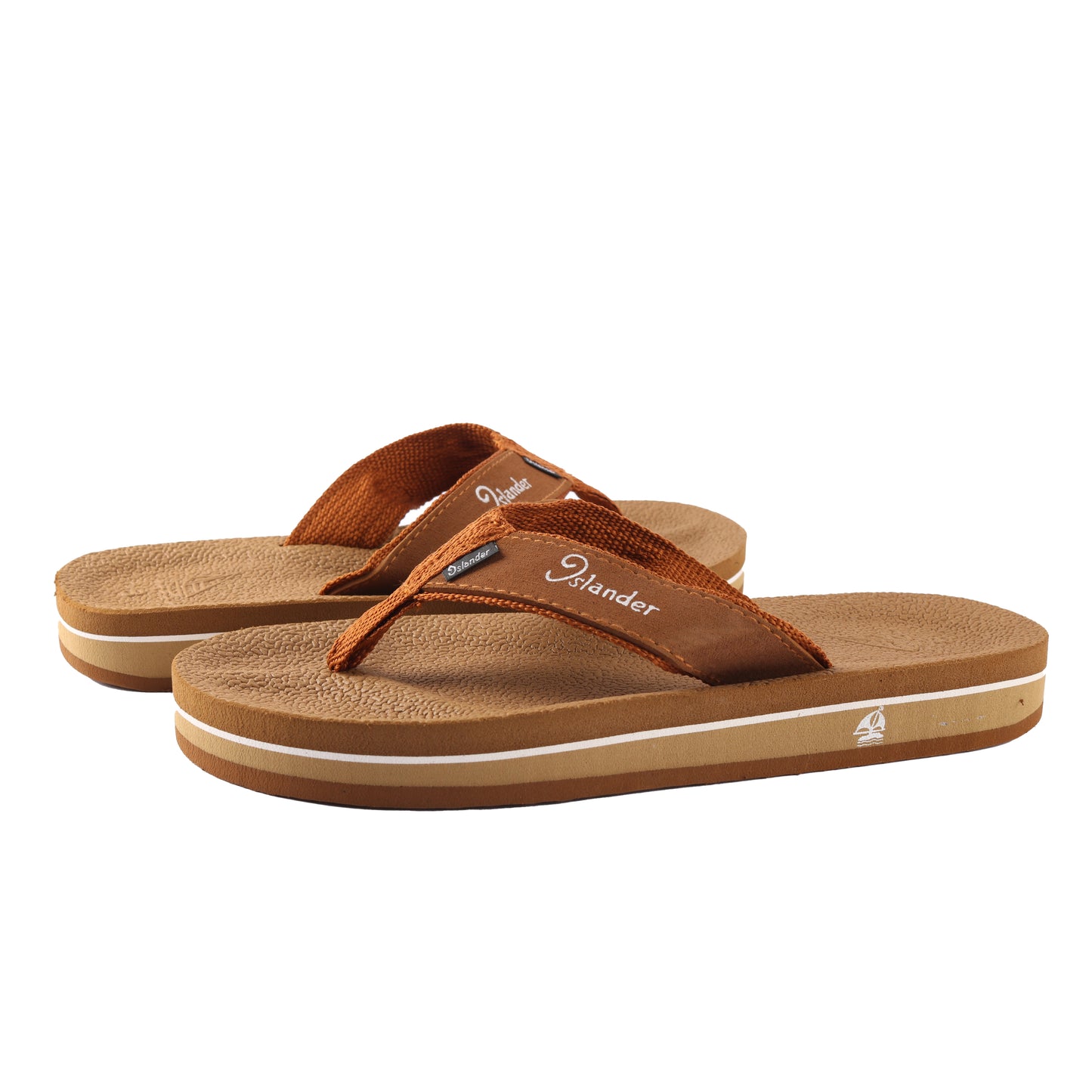 TAN Islander Classic Flip Flops for Men and Women